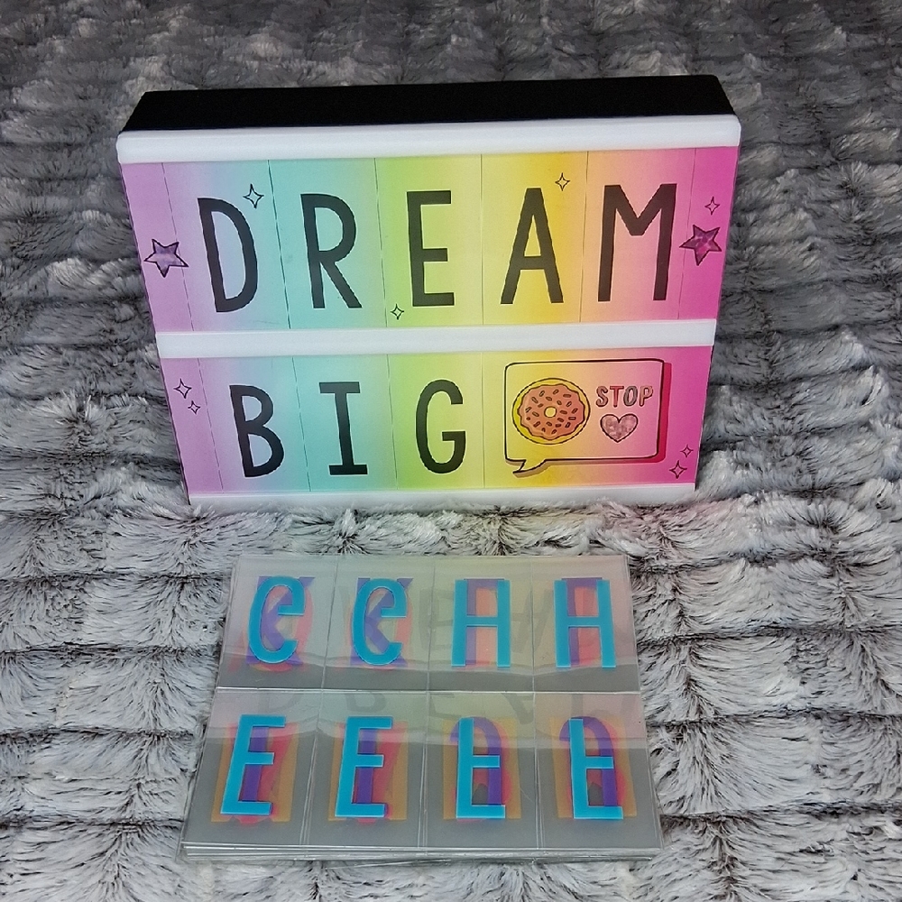 NWOT Horizon Group USA 'It's So Me!' Personalize Your Own Light Box Set